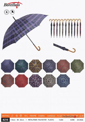 Ombrello Fantasia quadrettata vichy - ph 1