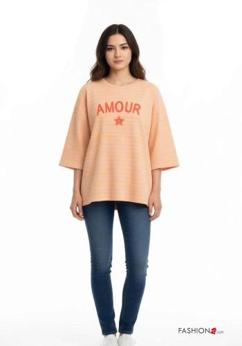 T-shirt à manches longues en Coton