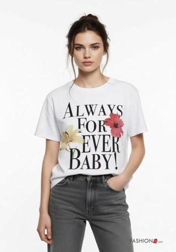 Floral Cotton T-shirt - ph 1