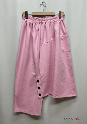 Pantalone in Cotone asimmetrico