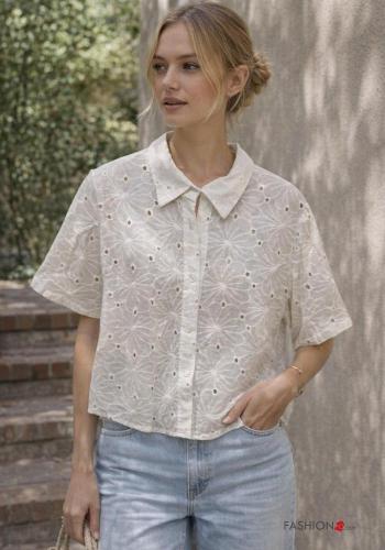 macrame Cotton Shirt