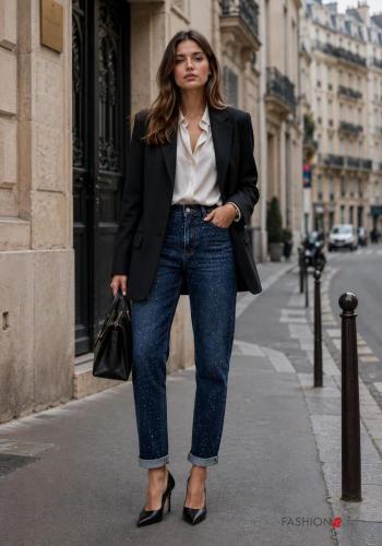 Jeans en Coton