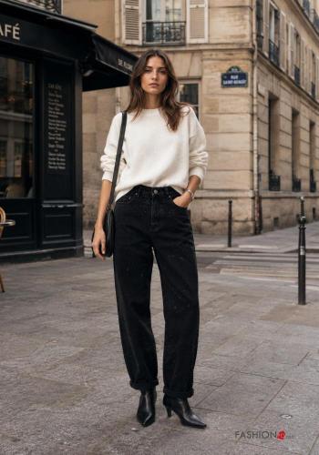 Jeans en Coton