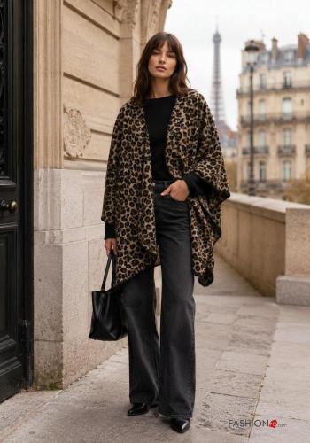 Lässiges Poncho