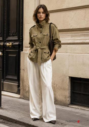 Cotton Trench Coat