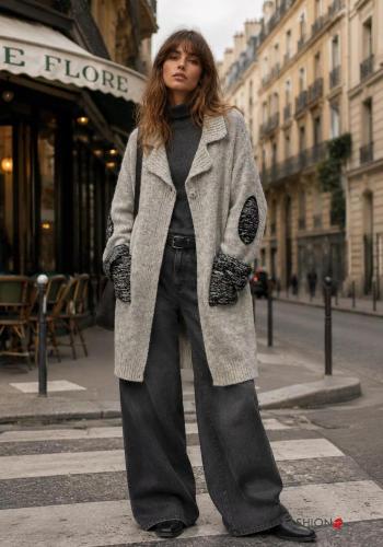Gilet en Mélange de Laine