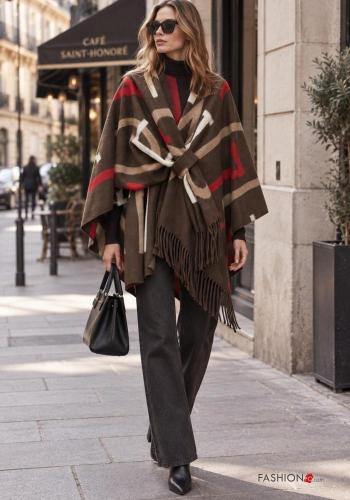Poncho in Misto Lana - ph 1