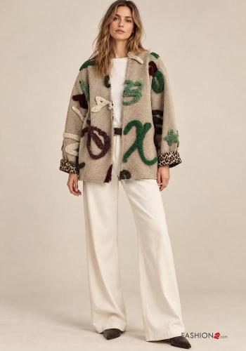Veste en Mélange de Laine