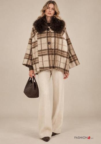 Veste en Mélange de Laine