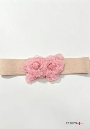 Blumenmuster Gürtel
