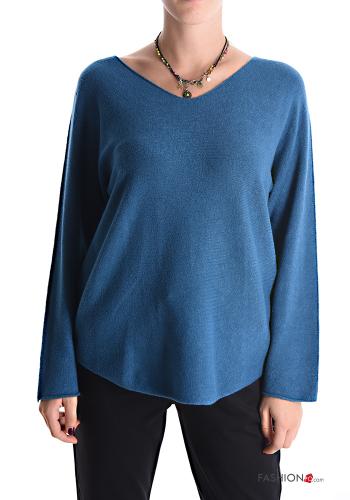 Long sleeved top with v-neck - ph 1