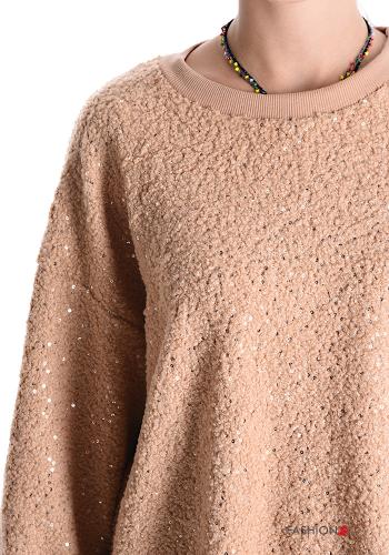 Sudadera Teddy con lentejuelas - ph 4