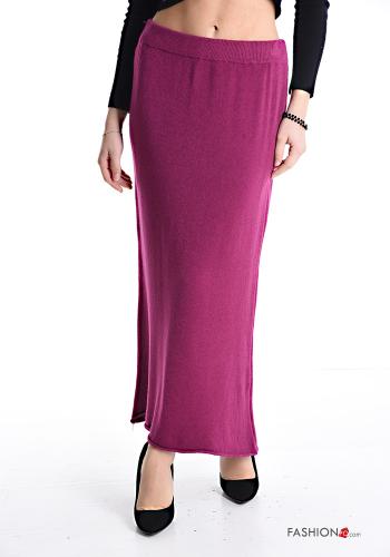 Longuette asymmetrical Skirt with elastic