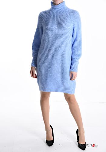 long sleeve knee-length Dress Rollneck - ph 1