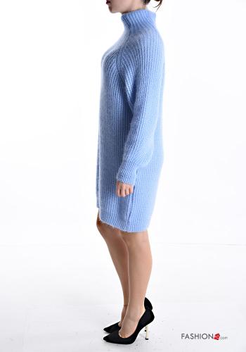 long sleeve knee-length Dress Rollneck - ph 3