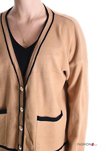 Ensemble coordonné avec poches à boutons avec élastique à col en V - ph 4