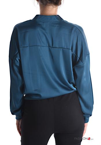 Chemise satin à noeud - ph 2