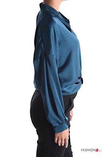 Chemise satin à noeud - ph 3