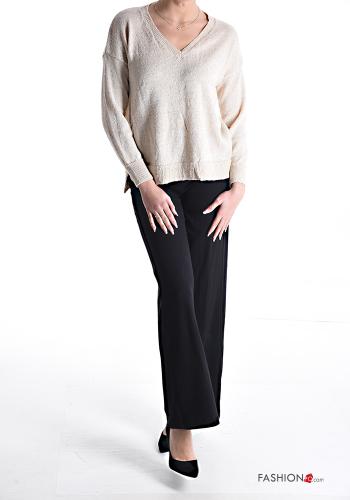 Cotton Sweater with v-neck - ph 5
