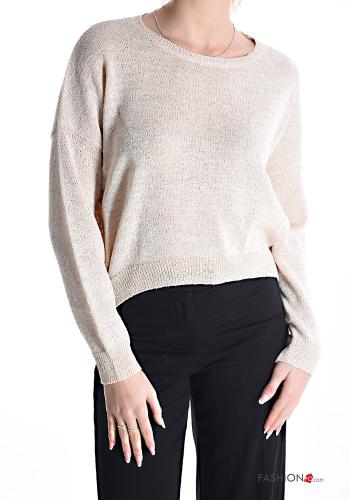 Maglione in Cotone girocollo