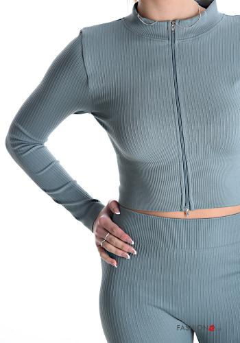 Set sportivo costine con zip - ph 4