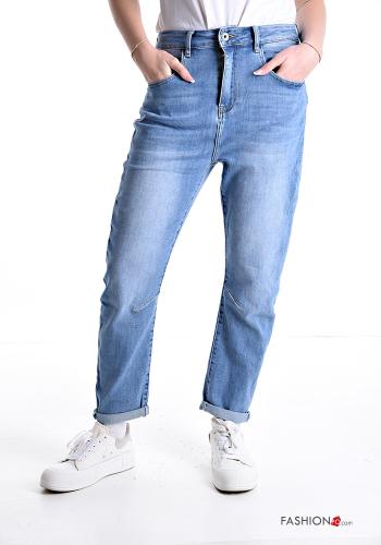 Jeans en Coton avec poches