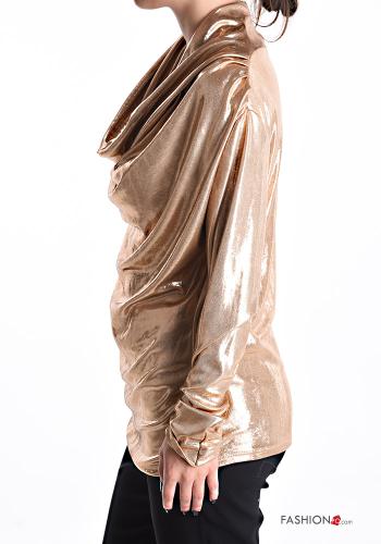 Maglietta a manica lunga metallizzato - ph 3