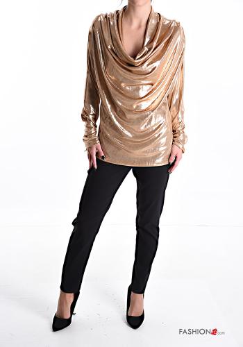 Maglietta a manica lunga metallizzato - ph 5