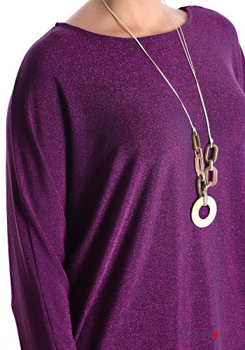 lurex Blouse with necklace - ph 5