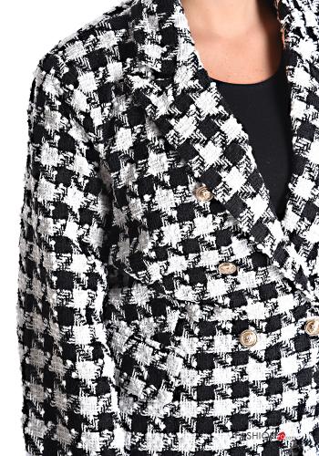 Vichy double-breasted Suit with lining - ph 4