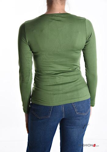Camisola de mangas compridas em Algodão - ph 2