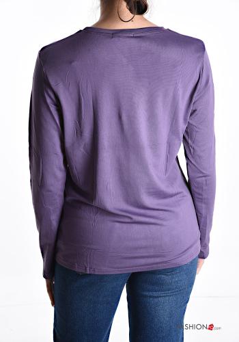 Maglietta a manica lunga in Cotone - ph 2