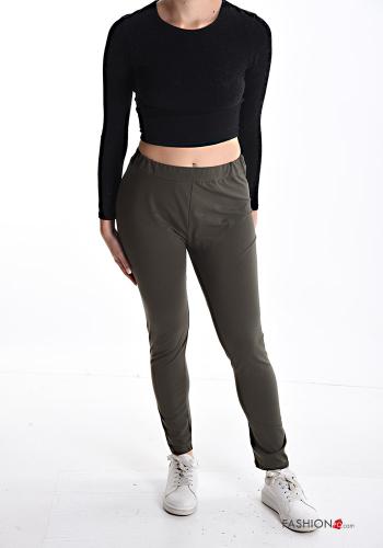 Leggings aus Baumwolle mit gummizug - ph 5