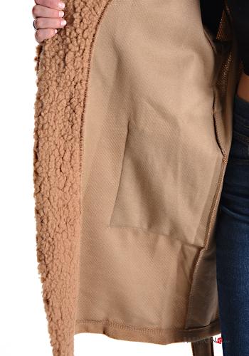 Coat with belt without lining with pockets - ph 5