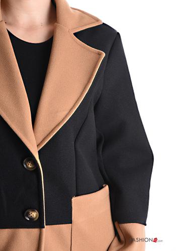Giacca con fodera con bottoni con tasche - ph 4