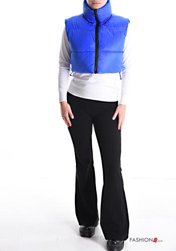 quilted mini Gilet Rollneck with zip - ph 5
