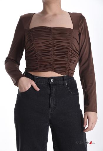 long sleeve mini Top with elastic - ph 1