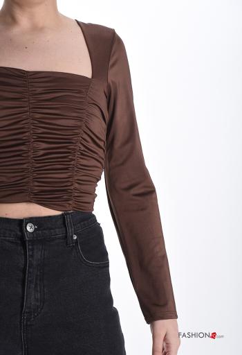 long sleeve mini Top with elastic - ph 4