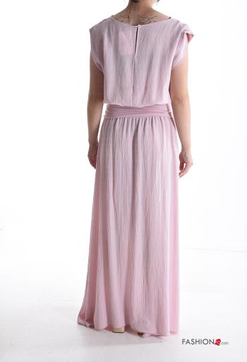 Coordinato in Cotone wide leg senza maniche girocollo con elastico - ph 2