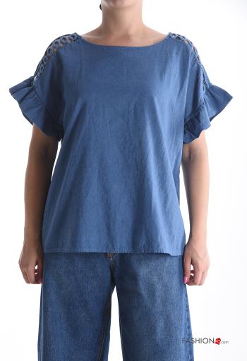 Bluse aus Leinen