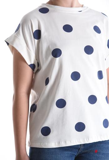 gepunktet T-shirt aus Baumwolle - ph 4