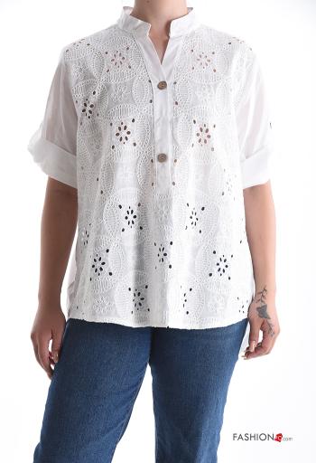 Bluse aus Baumwolle