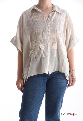 Camicia in Cotone garzato - ph 1