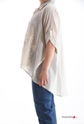 Camicia in Cotone garzato - ph 3