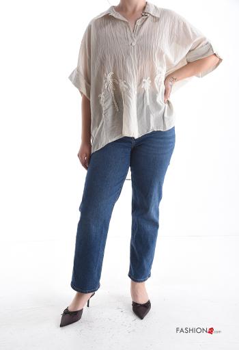 Camicia in Cotone garzato - ph 5