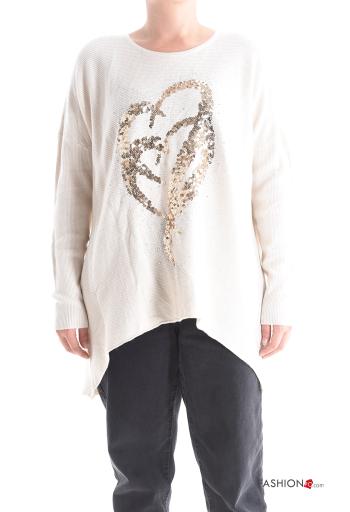 Lässiges Strickpullover