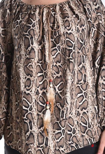 Animal print Long sleeved top - ph 4