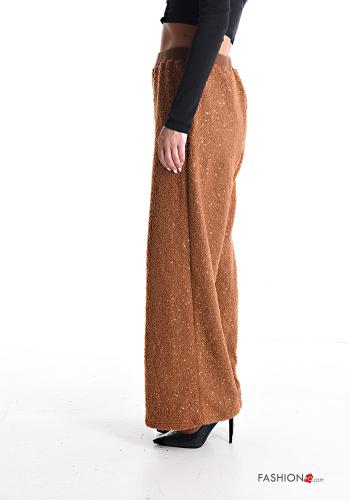 Pantalone con paillettes con elastico - ph 3