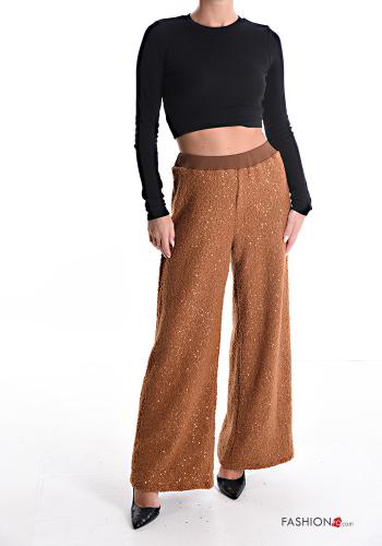 Pantalone con paillettes con elastico - ph 5