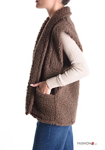 Chaleco Teddy con bolsillos - ph 3